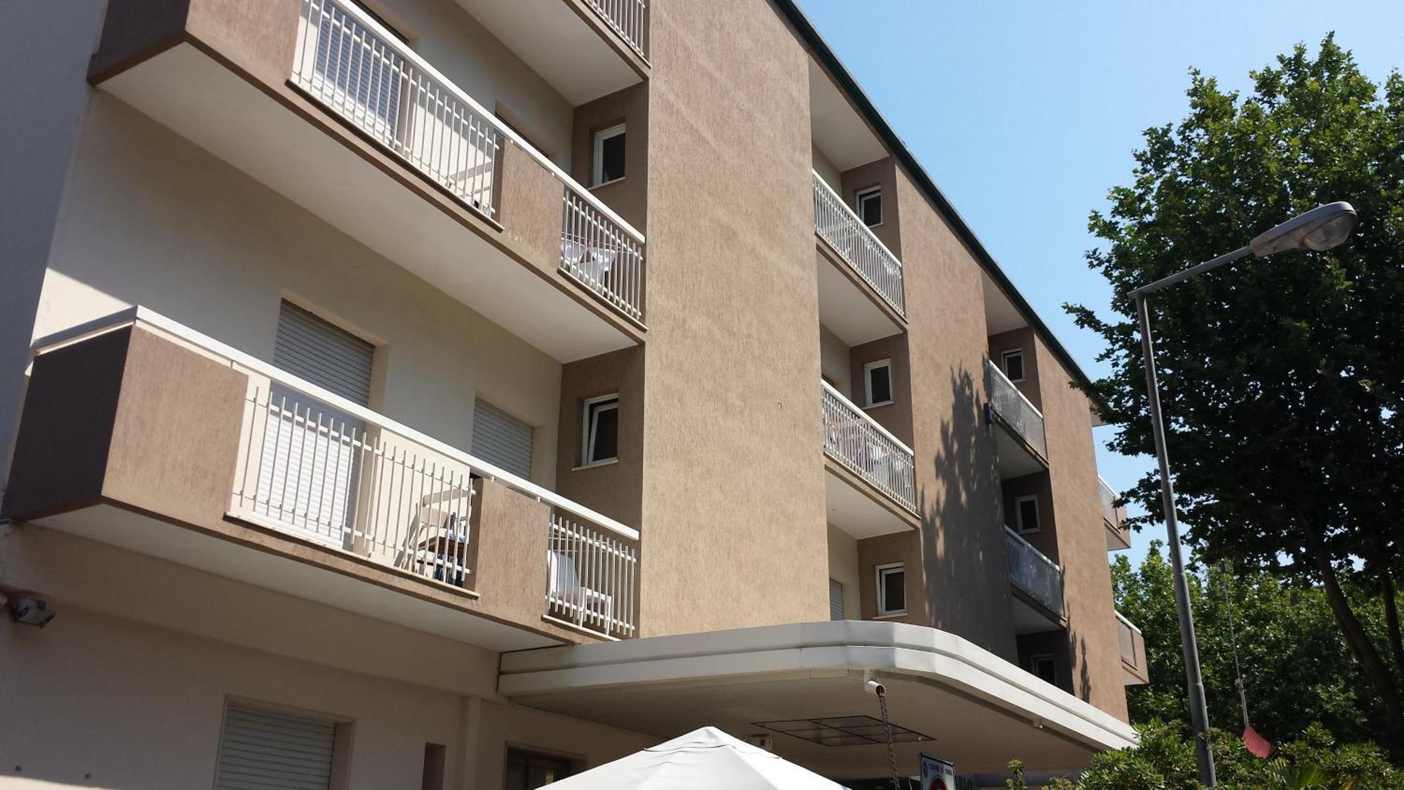 Hotel Montecarlo Rimini Exteriör bild