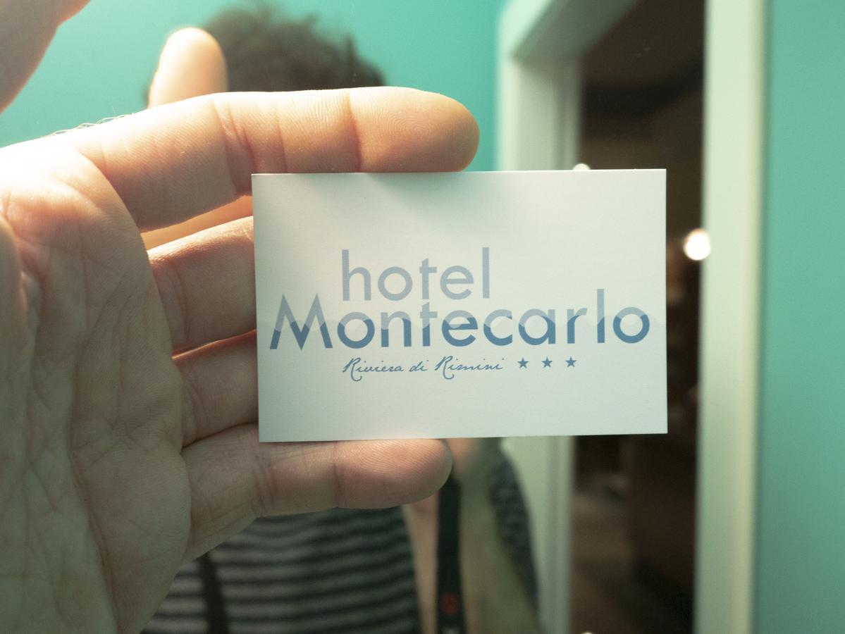 Hotel Montecarlo Rimini Exteriör bild