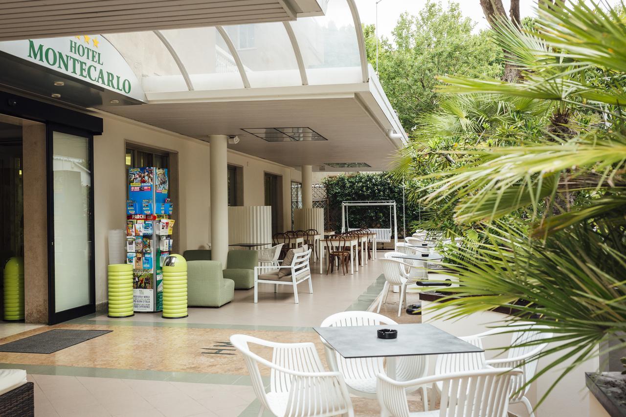 Hotel Montecarlo Rimini Exteriör bild